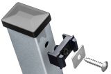 Fence post bracket | Post Ø 60 x 40 mm