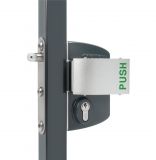 Locinox | Garden gate lock - Easy mount | Push anti panic
