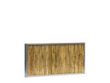 Bamboo screen | Width 180 cm | Galvanised steel 