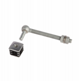 Locinox - GBM16 DP | Garden gate hinge 160 mm - With aluminium cap 
