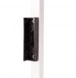 Locinox - SM KLQF | Garden gate strike lock | For square profile | Polyamide