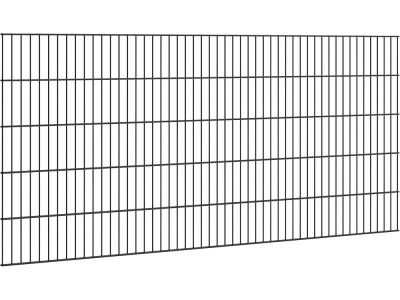 Twin wire mesh fence Ø 6/5/6 | Mesh size 5 x 20 cm | Width 250 cm | Smooth