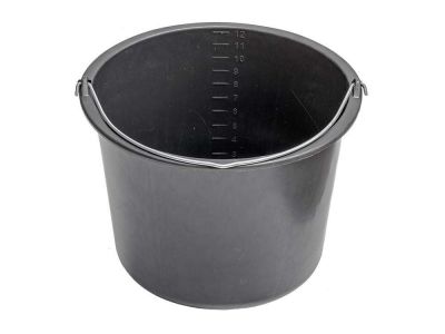 Bucket | 12 liters | Black
