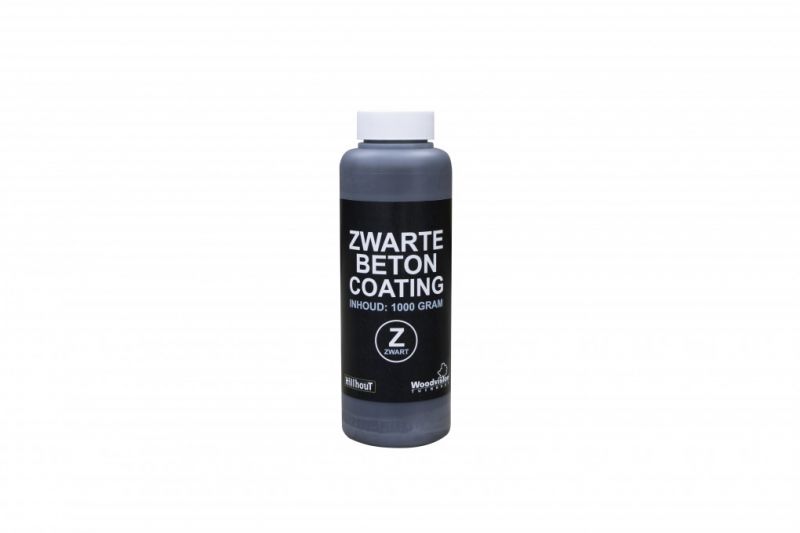 Concrete coating Black in bottle 1 L