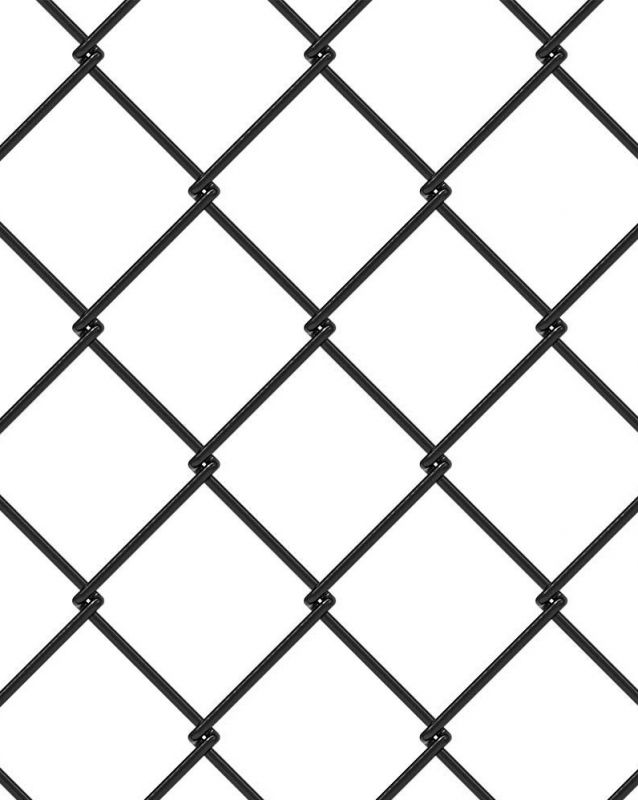 Chainlink Mesh on Roll | Mesh 40 x 40 mm | Ø 3.1 mm | Tennis Mesh