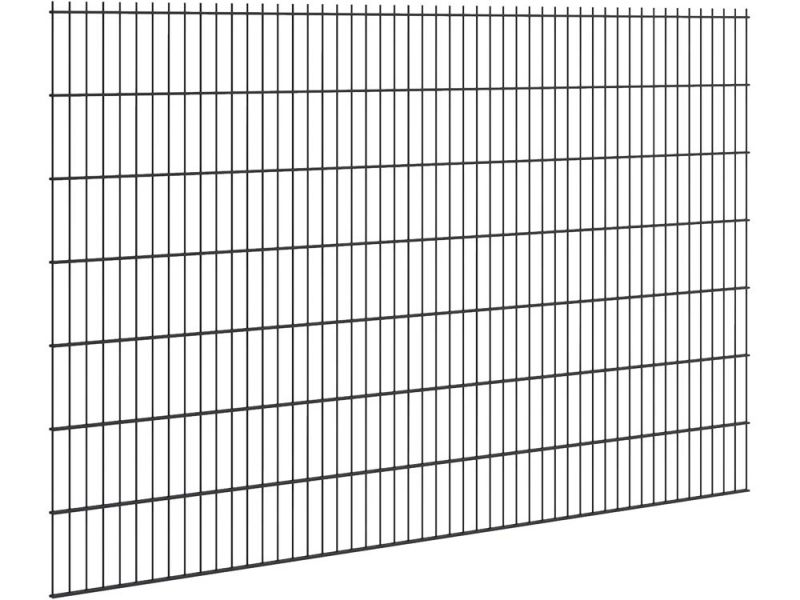 Twin wire mesh fence Ø 8/6/8 | Mesh size 5 x 20 cm | Width 250 cm 