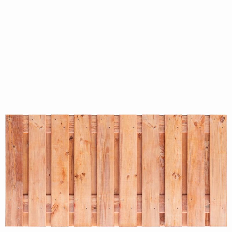 Red Class garden fence | Width 180 cm | Height 90 cm | 21 boards
