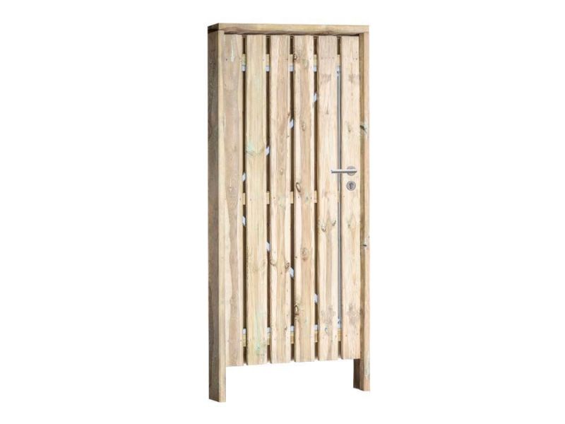 Pine gate|Including hinges and locks 