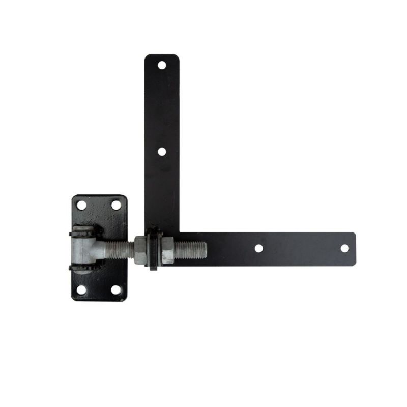 Adjustable gate hardware left