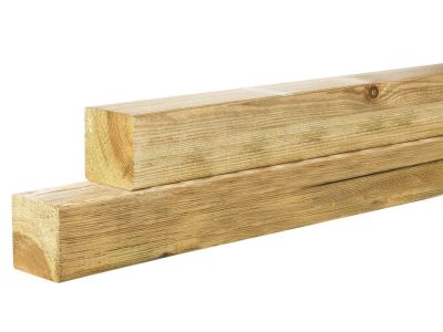 Pine wood | Fence Post Ø8 x 8 cm | Length 270 cm