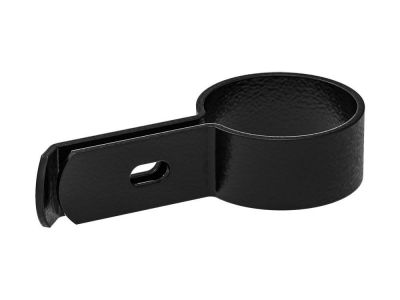 Long lip bracket | End post Ø 60 mm | RAL 9005 