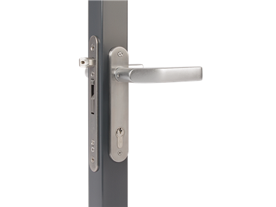 Locinox - Fiftylock | Garden gate Mortise lock | Backset 30 mm for profiles from 50 mm