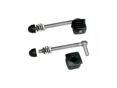  Locinox - GBM12 | Garden gate hinge 130 mm - With polyamide cap