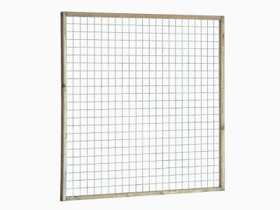 Pinewood frame | Mesh panel | Width 180 cm | Height 180 cm