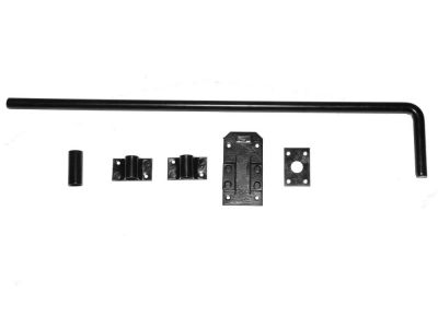Locinox | Ground bolt for garden gate - Black