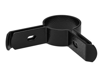 Long lip bracket | Corner post Ø 60 mm | RAL9005