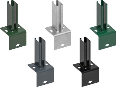 L - Base Plate | Short Post Ø 60 x 40 mm 