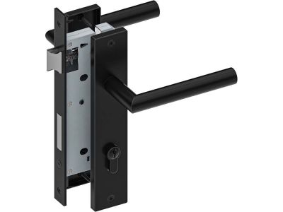Locinox | Garden gate lock | Door handle in black