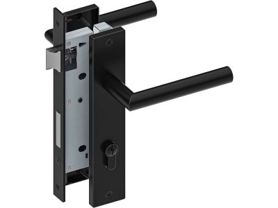 Door latch garden gate | Black