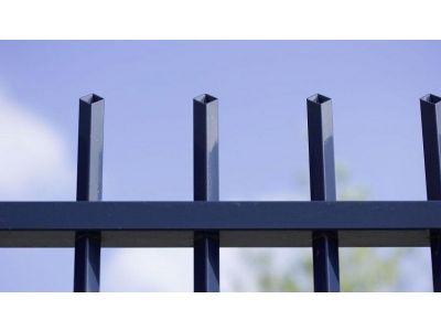 Premium Square Bar Fence Panel Complete Package