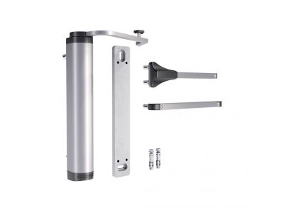 Locinox - Verticlose 2 Wall | Garden gate closer - Powerful hydraulic | Silver