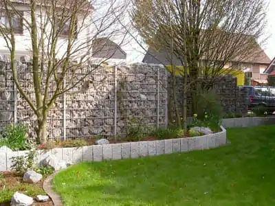 Gabion fences