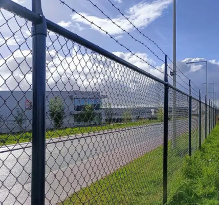 Wire mesh fences