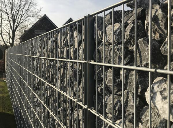 Gabion garden walls and fencing Fenceonline
