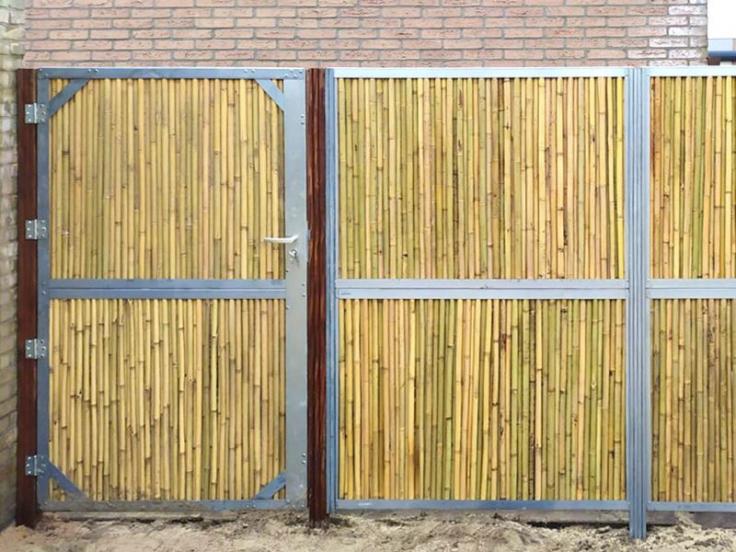 Bamboo gates