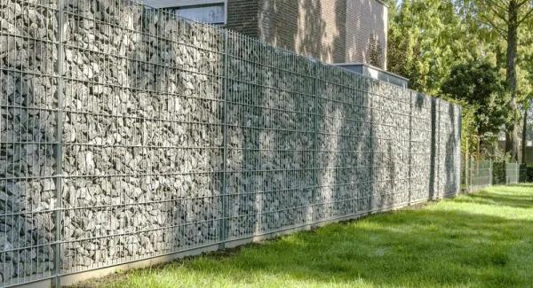 Gabion fences